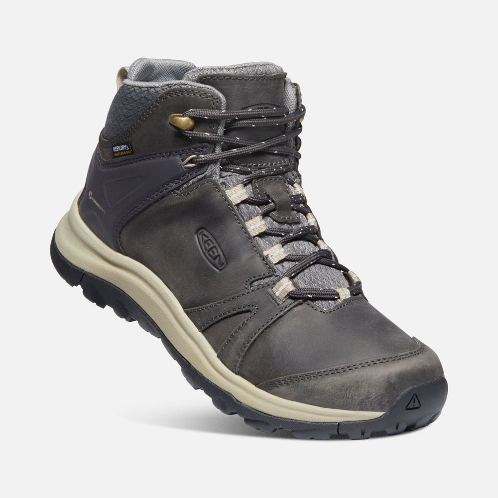 Bottes de Randonnée Keen Femme porno Foncé | Terradora Ii Cuir Waterproof | YOPQG-9475